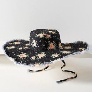Anthropologie Capitanna Maxi Bucket Hat